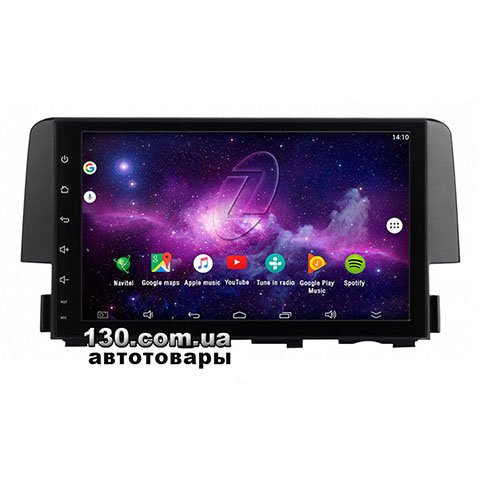 Штатная магнитола Gazer CM6509-FB4 на Android с WiFi, GPS навигацией и Bluetooth для Honda