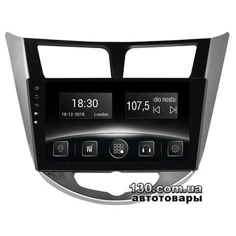 Штатная магнитола Gazer CM6509-RB на Android с WiFi, GPS навигацией и Bluetooth для Hyundai