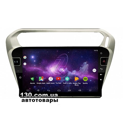 Штатная магнитола Gazer CM6510-ELS на Android с WiFi, GPS навигацией и Bluetooth для Citroen