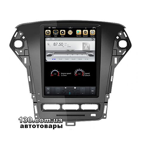 Штатна магнітола Gazer CM7010-BA7 на Android з WiFi, GPS навігацією та Bluetooth для Ford