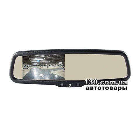 Gazer MMR5005 — зеркало с видеорегистратором на штатное крепление с дисплеем 4,3", HDR и GPS