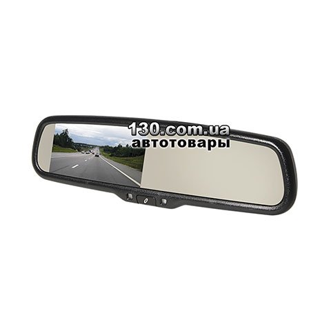 Зеркало с видеорегистратором Gazer MUR7000 на штатное крепление с автозатемнением и дисплеем 4,3"