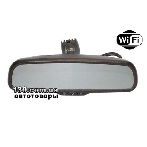 Gazer MUW5000 Wi-Fi — зеркало с видеорегистратором на штатное крепление, Wi-Fi, двумя камерами и дисплеем 4,3"