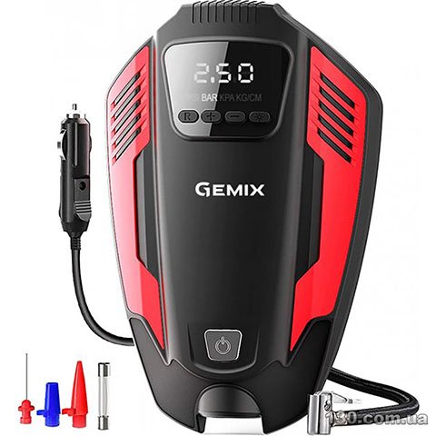 Gemix Model E Black/red (GMX.Mod.E.BR) — компресор автомобільний (насос)