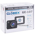 Автомобільний відеореєстратор Globex GE-107 з дисплеєм