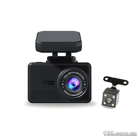 Автомобильный видеорегистратор Globex GE-205W Dual Cam