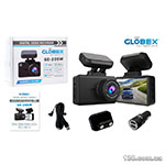 Автомобильный видеорегистратор Globex GE-205W с Wi-Fi, дисплеем и магнитным креплением