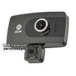 Автомобільний відеореєстратор Globex GE-218 з WDR, дисплеєм і двома камерами