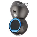 Автомобильный видеорегистратор Globex GE-300w с GPS, WiFi, дисплеем и магнитным креплением