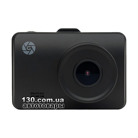 Globex GE-305WGR — автомобільний відеореєстратор з двома камерами, Wi-Fi, GPS, дисплеєм та магнітним кріпленням