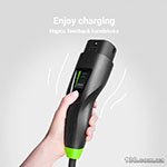 Electric vehicle charger Green Cell Habu EV 11 kW Type 2 (EVGC01)