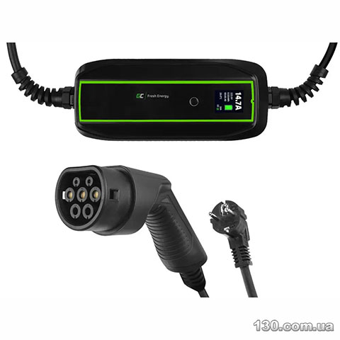 Electric vehicle charger Green Cell PowerCable EV 3,6 kW Type 2 (EV16)