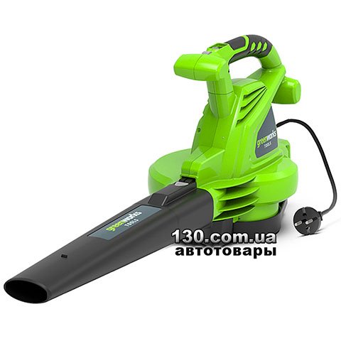 Greenworks GBV2800 — garden vacuum cleaner
