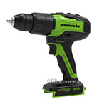 Дриль-шуруповерт Greenworks GD24DD60 акумуляторна (без акумулятора)