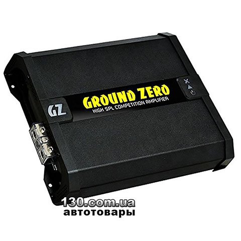 Автомобільний підсилювач звуку Ground Zero GZCA 5.0K-SPL одноканальний