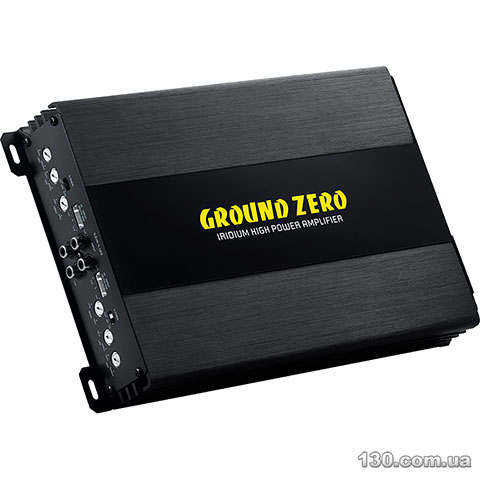 Ground Zero GZIA 4.120 — автомобільний підсилювач звуку чотириканальний