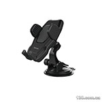 Автомобильный держатель HOCO CA31 cool run suction cup car holder Black