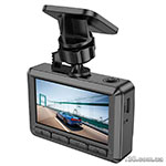 Автомобільний відеореєстратор HOCO DV3 Driving recorder with display (dual-channel) Black