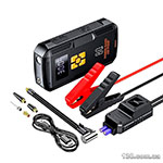 Portable Jump Starter HOCO QS2 8000 mAh, 2xUSB+ Type-C, plastic, Box