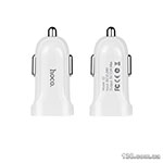 Автомобильное зарядное устройство HOCO Z2 single-port car charger White