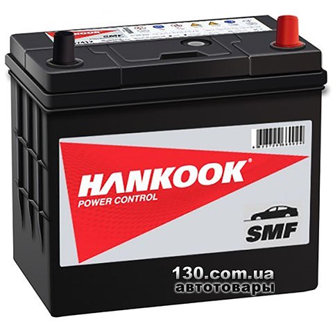 Автомобільний акумулятор Hankook Power Control SMF 60B24LS 48 Аг «+» праворуч для азійських автомобілів
