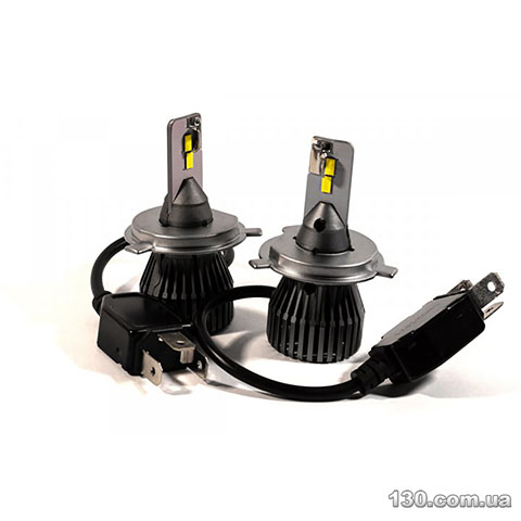 HeadLight F1X H4 (P43t) 52W 12V 8400Lm — car led lamps