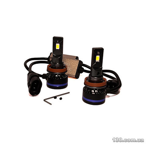 HeadLight T19 H11 (PGJ19-2) 45W 9-32V 6000K — car led lamps