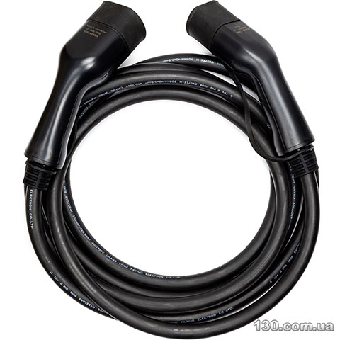 Зарядний кабель HiSmart EV200023 Type 2 - Type 2, 32 A, 22 кВт, 3 фазний, 5 м