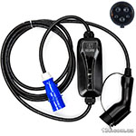 Зарядний пристрій для електромобіля HiSmart EV200030 Type 1 - CEE, 6 - 32 A, 7.2 кВт, 1 фазний, 5 м