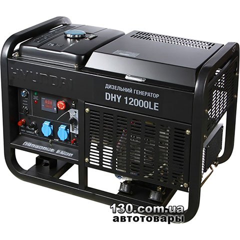 Hyundai DHY 12000LE — diesel generator