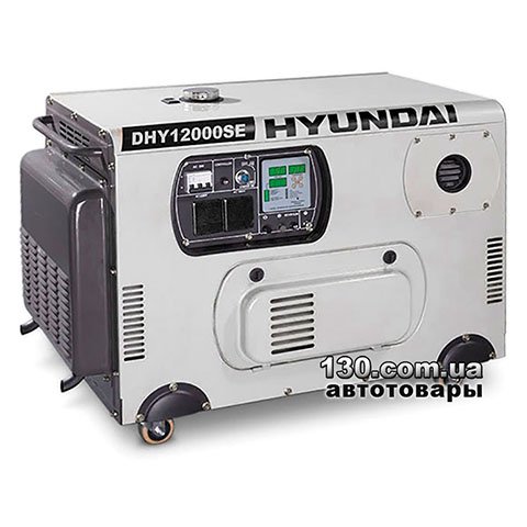 Hyundai DHY 12000SE-3 — генератор дизельний трифазний у закритому корпусі