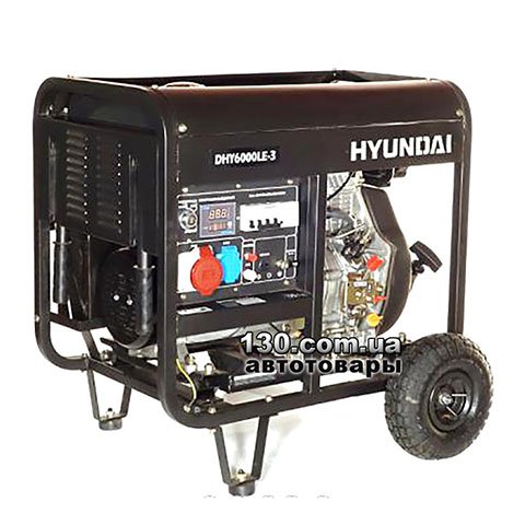 Hyundai DHY 6000LE-3 — diesel generator