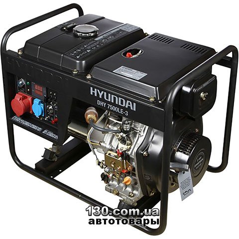 Hyundai DHY 7500LE-3 — diesel generator