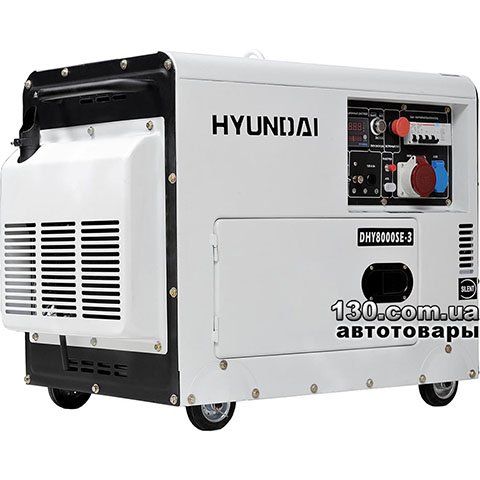 Hyundai DHY 8000SE-3 — генератор дизельный трехфазный