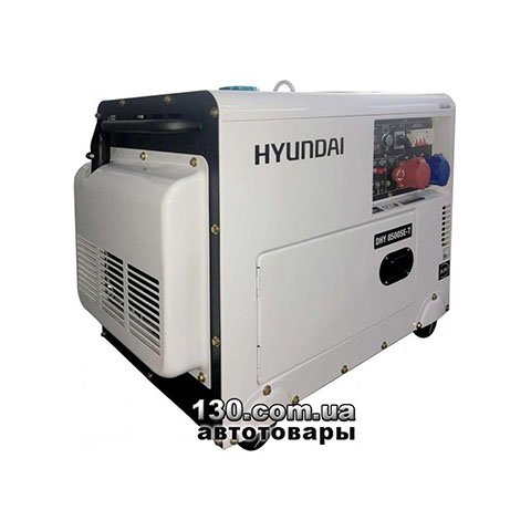 Генератор дизельний Hyundai DHY 8500SE-T