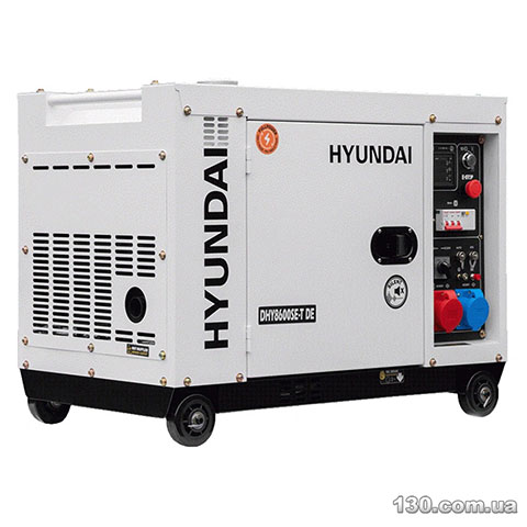 Hyundai DHY8600SE-T — генератор дизельний