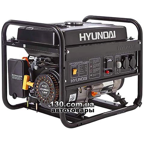 Генератор газовий / бензиновий Hyundai HHY 3000FG