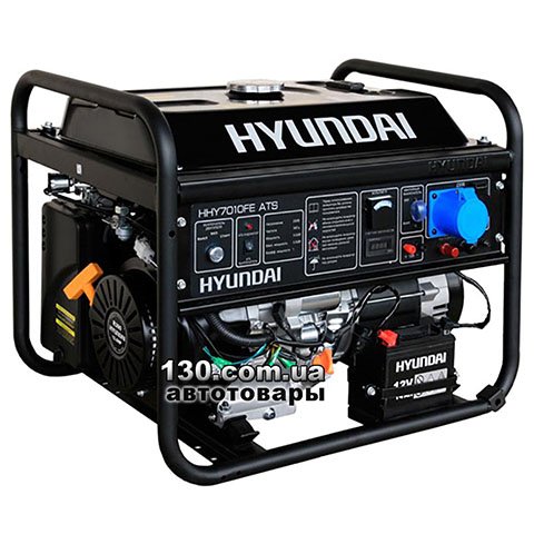 Генератор бензиновый Hyundai HHY 7010FE ATS
