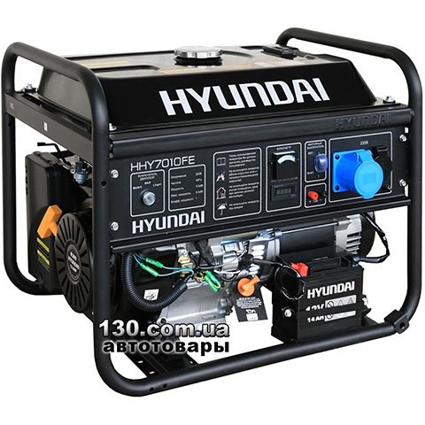 Генератор бензиновый Hyundai HHY 7010FE