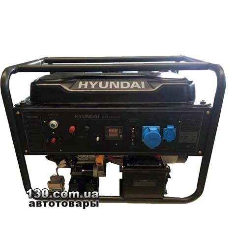 Генератор бензиновий Hyundai HY 12500LE-3 трифазний