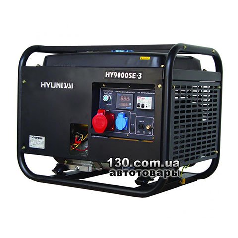 Генератор бензиновий Hyundai HY 9000SE-3 трифазний