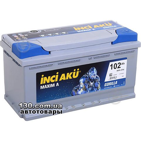 Car battery INCI AKU Maxim A L5 102Ah 900A