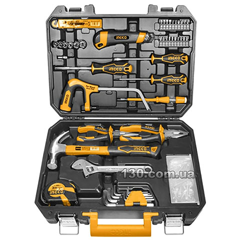 Автомобильный набор инструментов INGCO HKTHP21171 — 117 предметов