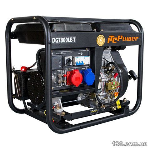 Diesel generator ITC Power DG7800LE-T