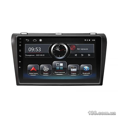 Штатна магнітола Incar PGA2-0230 на Android з GPS-навигацією, Bluetooth і вбудованим DSP для Mazda 3 2004-2008