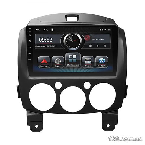 Штатная магнитола Incar PGA2-0235 на Android с GPS-навигацией, Bluetooth и встроенным DSP для Mazda 2 2007-2014