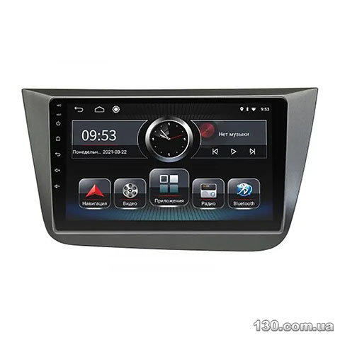 Штатная магнитола Incar PGA2-1090 на Android с GPS-навигацией, Bluetooth и встроенным DSP для Seat Altea 2004-2015, Seat Toledo 2004-2009