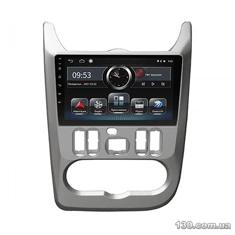 Штатна магнітола Incar PGA2-1408 на Android з GPS-навигацією, Bluetooth і вбудованим DSP для Renault Logan 2009-2013, Renault Sandero 2007-2011