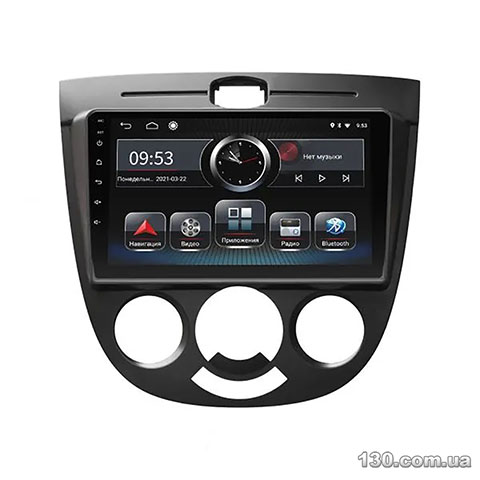 Incar PGA2-2195 — штатна магнітола на Android з GPS-навигацією, Bluetooth і вбудованим DSP для Chevrolet Lacetti (Hatchback/Wagon) 2004-2013