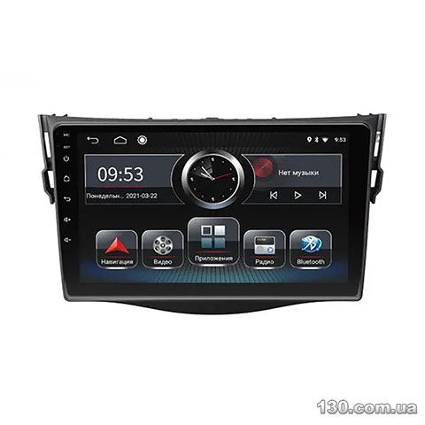 Incar PGA2-2310 — штатна магнітола на Android з GPS-навигацією, Bluetooth і вбудованим DSP для Toyota Rav4 2006-2012
